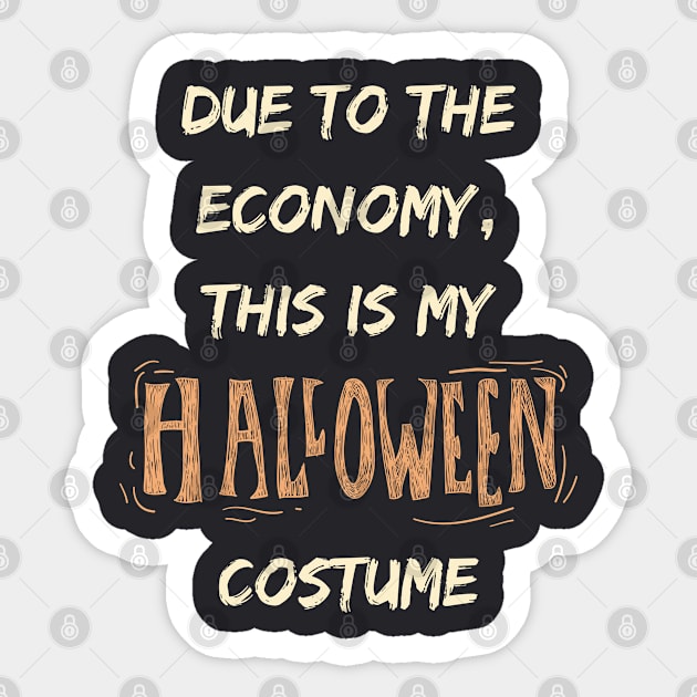 Cheap Halloween Sticker by Maybe Funny